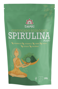 Spirulina en polvo Iswari 125G sin gluten
