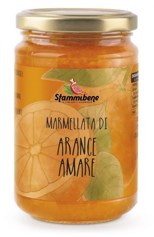Stammibene marmellata arance amare sicilia 360 gr