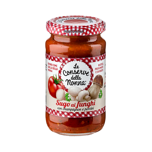 Sugo Ai Funghi 190g 12u Le Conserve Della Nonna
