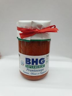 SUGO TONNO,OLIVE CAPPERI BHG 270G