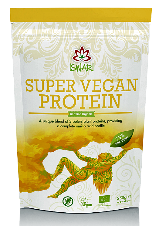 Super vegan protein Iswari 250G sin gluten
