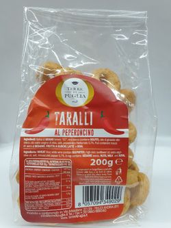 Taralli al peperoncino Terre Di Puglia  200G