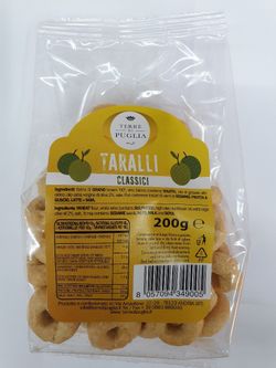 Taralli Gusto Classico Terre Di Puglia 200g