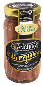 Tarro Filetes de Anchoa en aceite oliva Gourmet 100G