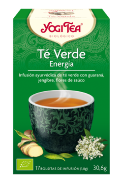 Tè verde energía Yogi Tea 30G