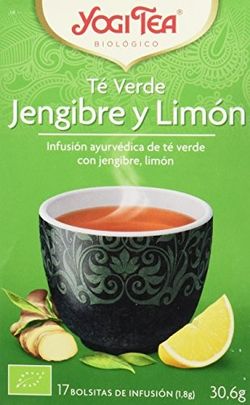Tè verde jengibre y limón Yogi Tea 30G