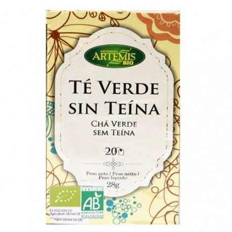 Té verde sin teína Artemis Bio 28G