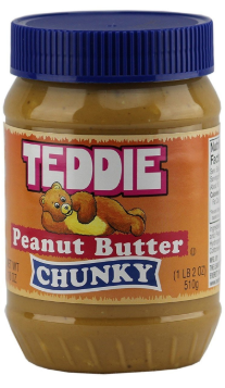 Teddie Mantequilla de maní chunky 510G
