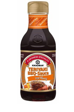 Teriyaki BBQ Honey Sauce, KIKKOMAN TERIYAKI BBQ 250ML