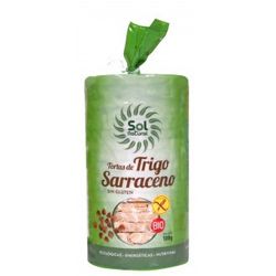 Tortas de trigo sarraceno bio Sol Natural 100G sin gluten