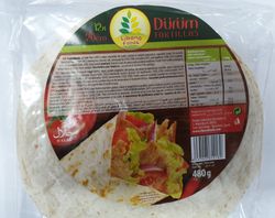 Tortilla durum 20cm x12 unid 480G