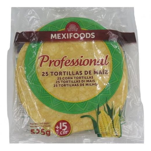 Tortillas de maíz Mexifoods Professional 525G
