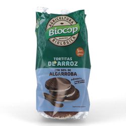 Tortitas de arroz con 50% de algarroba Biocop sin gluten