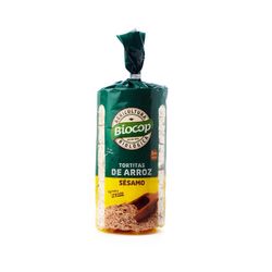 Tortitas de arroz sésamo Biocop 200G sin gluten