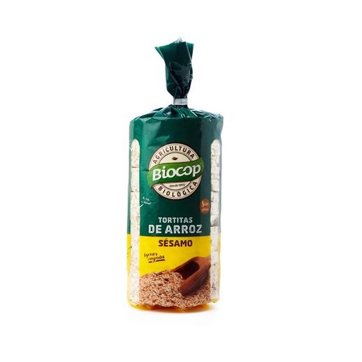 Tortitas de arroz sésamo Biocop 200G sin gluten