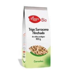 Trigo Sarraceno hinchado de cultivo ecologico El Granero 100G