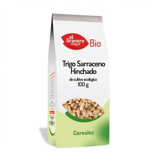 Trigo Sarraceno hinchado de cultivo ecologico El Granero 100G