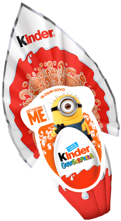 Uovo di Pasqua Cattivissimo Me Kinder Minions con Sorpresa 150g