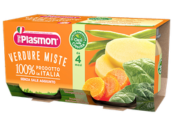 Verduras mixtas Plasmon 160G sin gluten