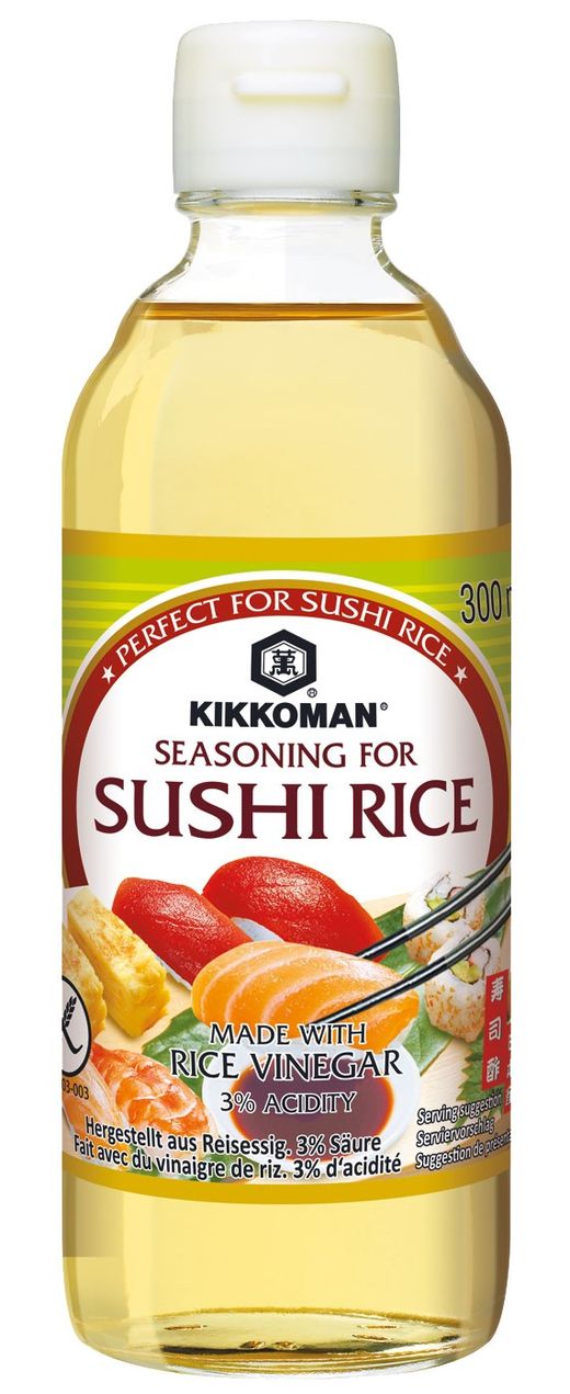 Vinagre de Arroz para Sushi Kikkoman 300ML