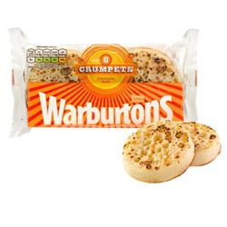 Warburtons Crumpets 6 Pack 335g