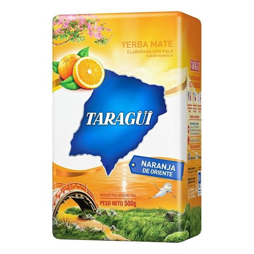 Yerba mate Naranja Taragüi 500G