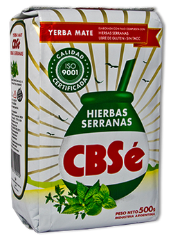 Yerma mate Hierbas serranas CBSé 500G