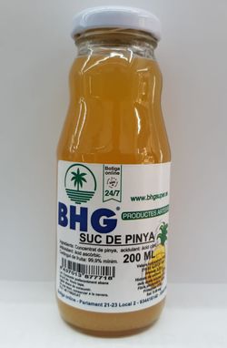 Zumo de Piña BHG 200ml